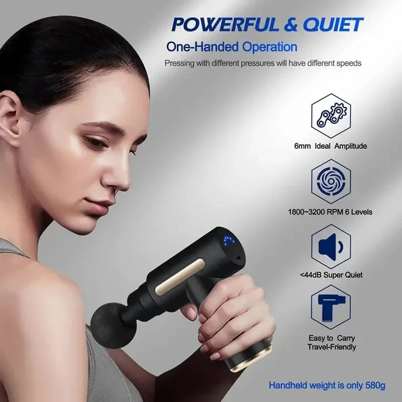 VibraFit Pro – Portable Deep Tissue Massage Gun