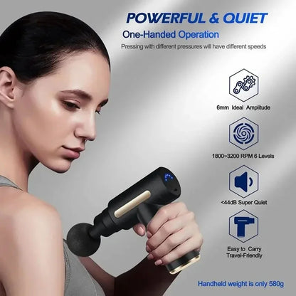 VibraFit Pro – Portable Deep Tissue Massage Gun
