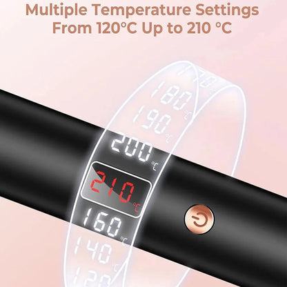 3 In 1 Hair Curler, Straightener, Styling Brush